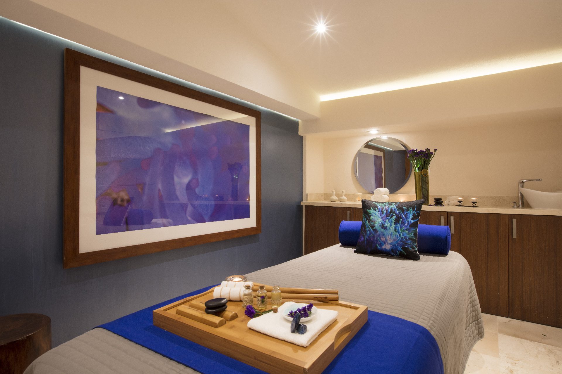 Spa relaxation room